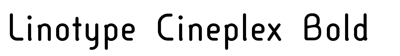 Linotype Cineplex Bold
